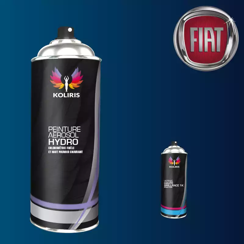Pack 2 aérosols peinture voiture hydro Fiat 400ml