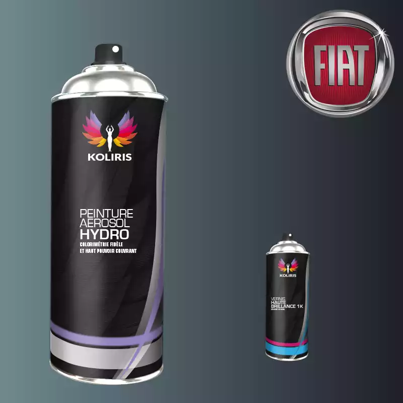 Pack 2 aérosols peinture voiture hydro Fiat 400ml