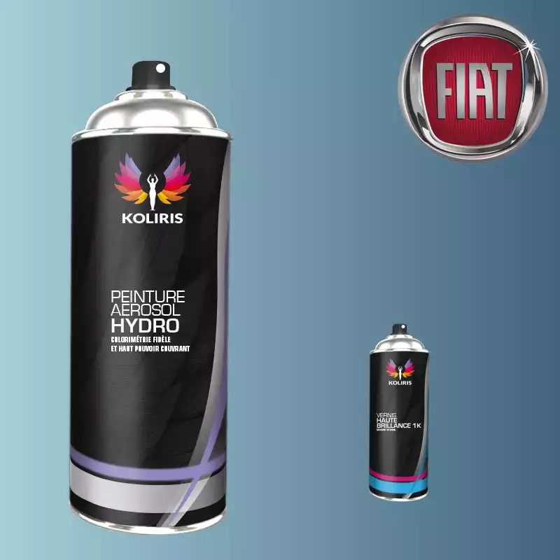 Pack 2 aérosols peinture voiture hydro Fiat 400ml