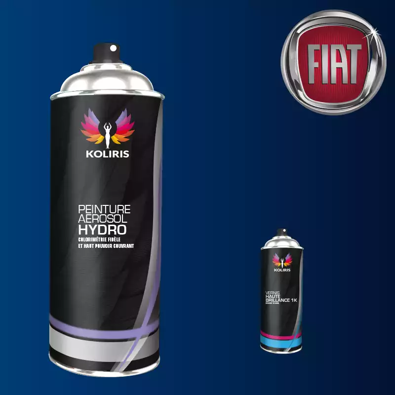 Pack 2 aérosols peinture voiture hydro Fiat 400ml