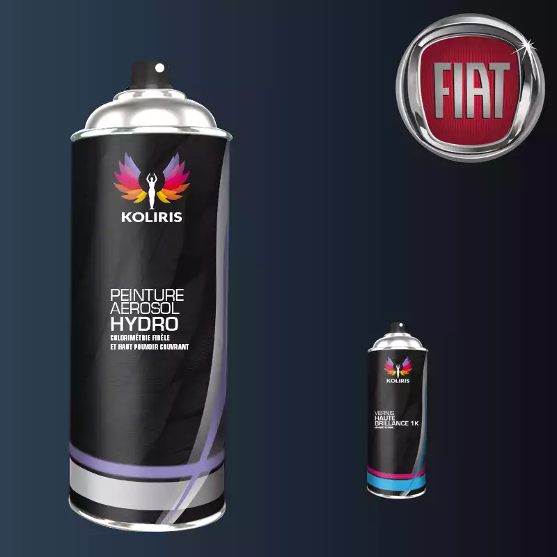 Pack 2 aérosols peinture voiture hydro Fiat 400ml