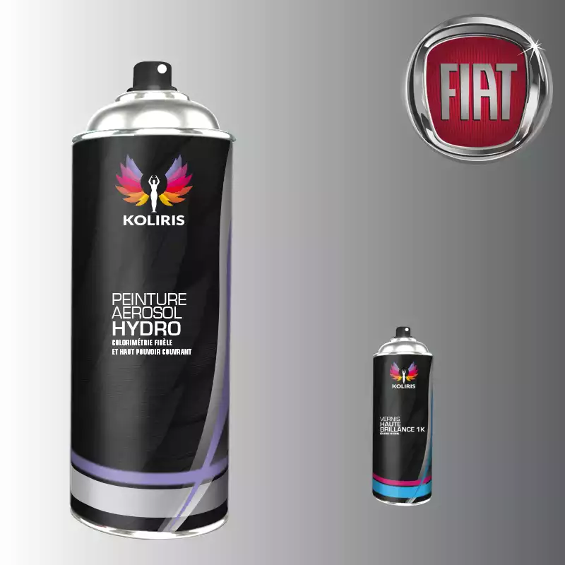 Pack 2 aérosols peinture voiture hydro Fiat 400ml