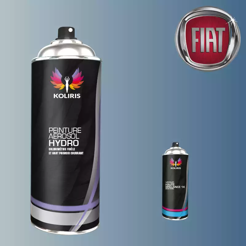 Pack 2 aérosols peinture voiture hydro Fiat 400ml