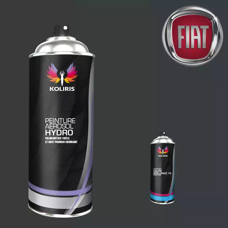 Pack 2 aérosols peinture voiture hydro Fiat 400ml