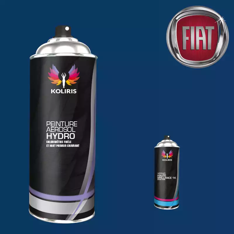 Pack 2 aérosols peinture voiture hydro Fiat 400ml