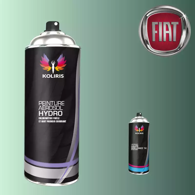 Pack 2 aérosols peinture voiture hydro Fiat 400ml