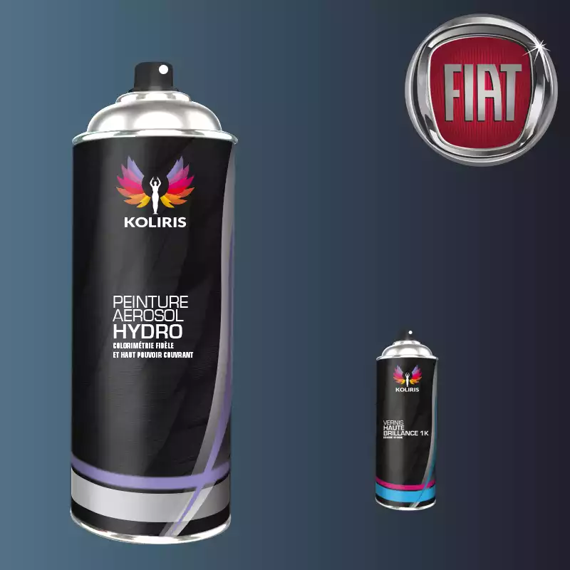 Pack 2 aérosols peinture voiture hydro Fiat 400ml