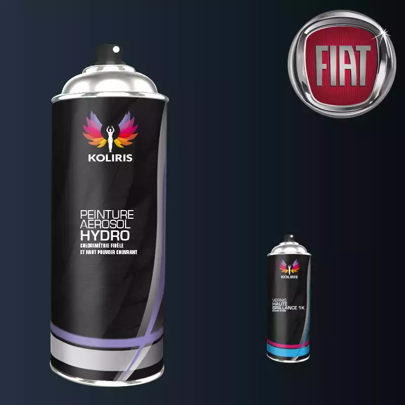 Pack 2 aérosols peinture voiture hydro Fiat 400ml
