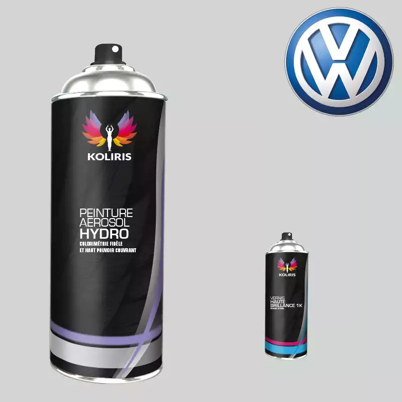 Pack 2 aérosols peinture voiture hydro Volkswagen 400ml