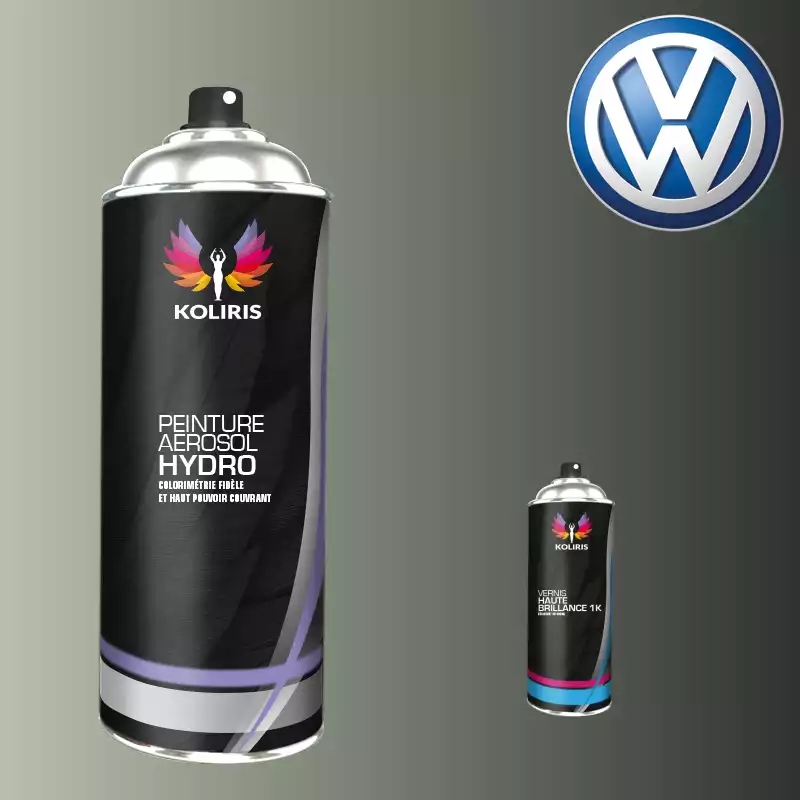 Pack 2 aérosols peinture voiture hydro Volkswagen 400ml 