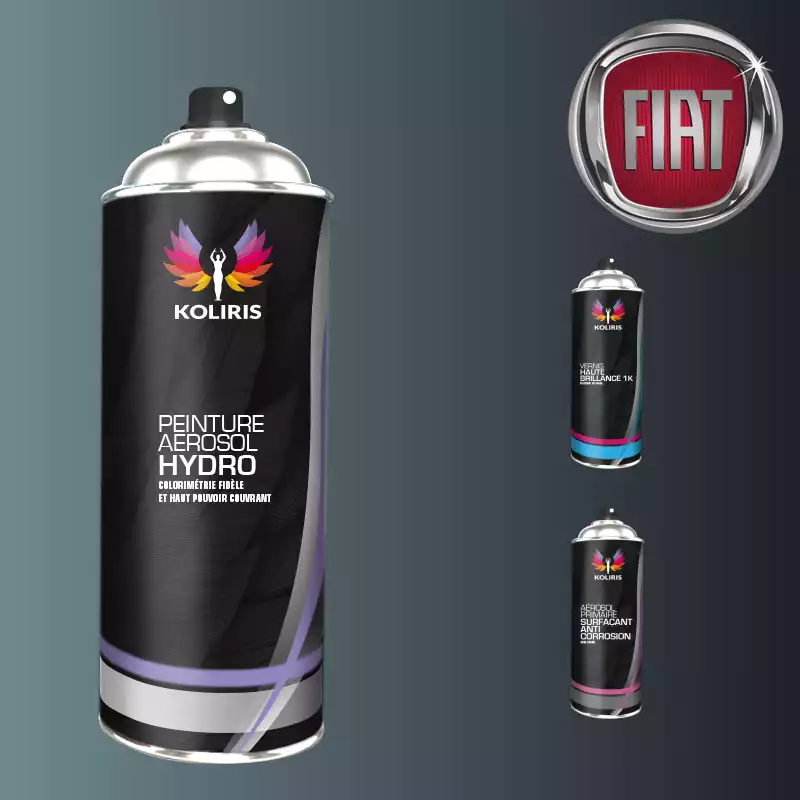 Pack 3 aérosols peinture voiture hydro Fiat 400ml
