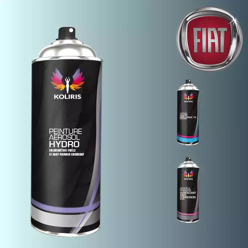 Pack 3 aérosols peinture voiture hydro Fiat 400ml