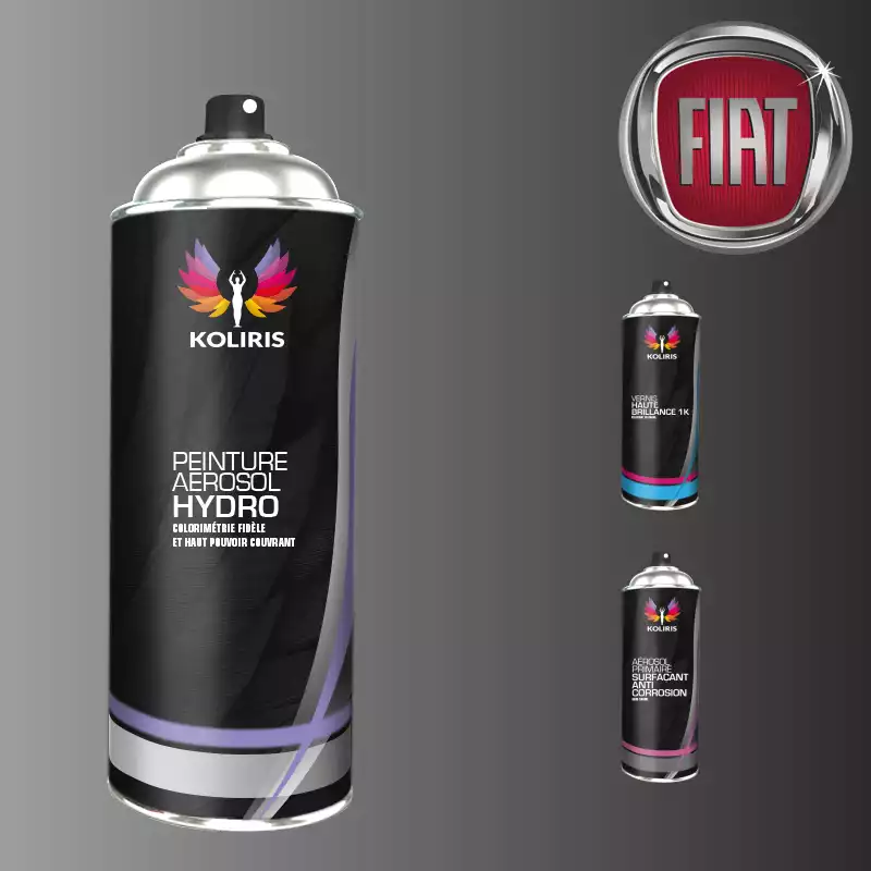 Pack 3 aérosols peinture voiture hydro Fiat 400ml