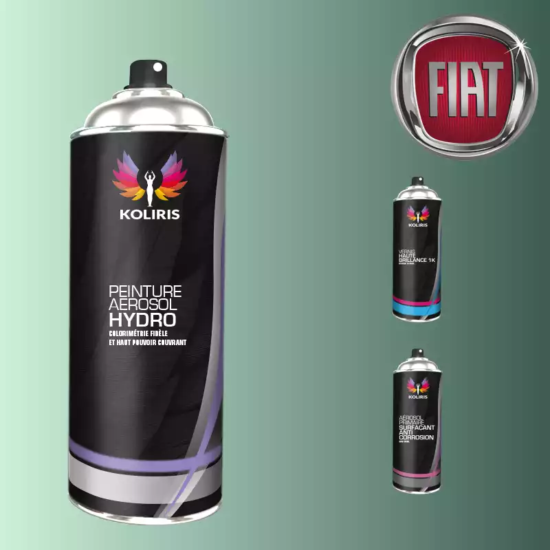 Pack 3 aérosols peinture voiture hydro Fiat 400ml