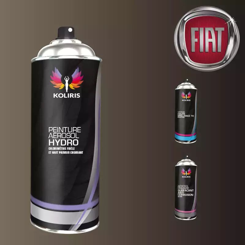 Pack 3 aérosols peinture voiture hydro Fiat 400ml