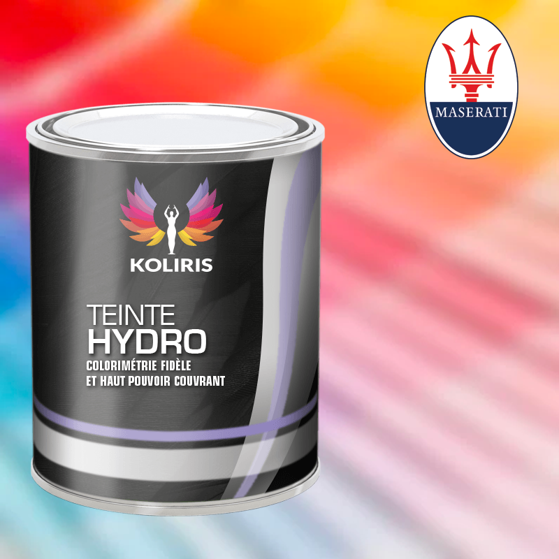 Peinture voiture hydro Maserati Koliris