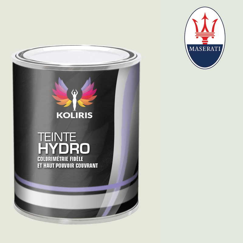 Peinture voiture hydro Maserati Koliris