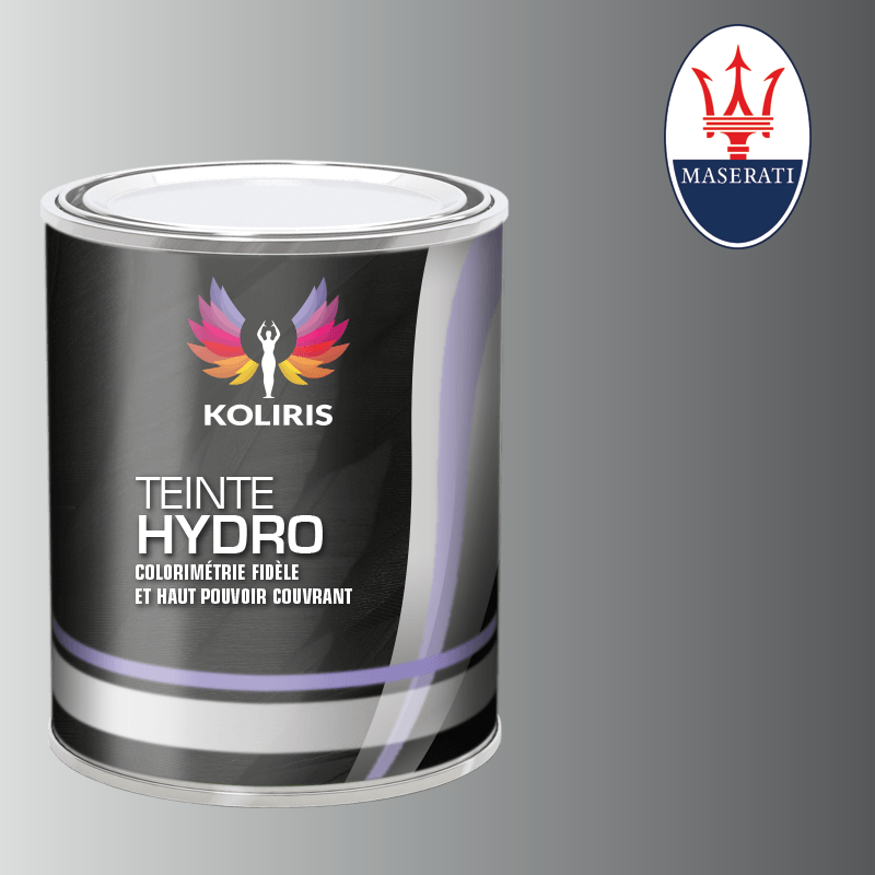 Peinture voiture hydro Maserati Koliris