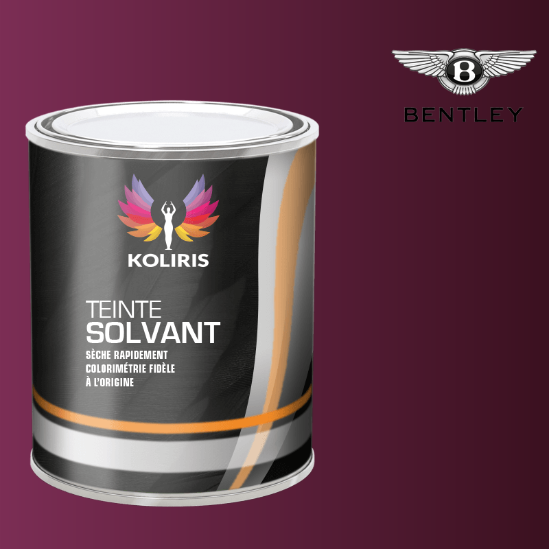 Peinture voiture solvant Bentley - Koliris