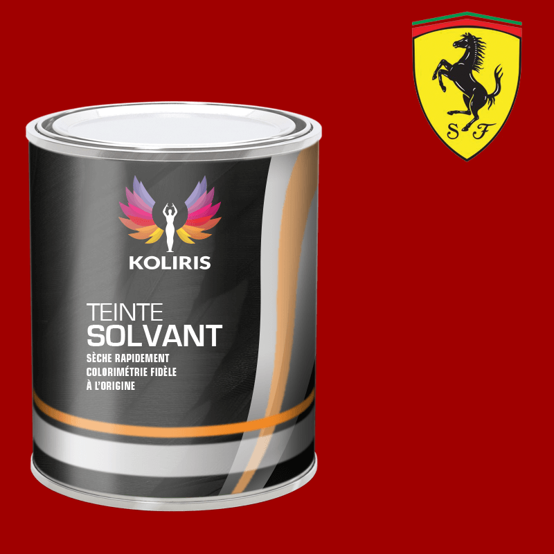 Peinture voiture solvant Ferrari - Koliris
