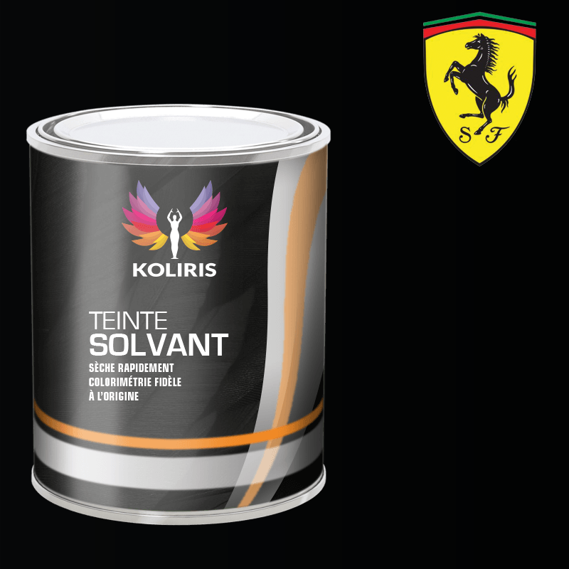 Peinture voiture solvant Ferrari - Koliris