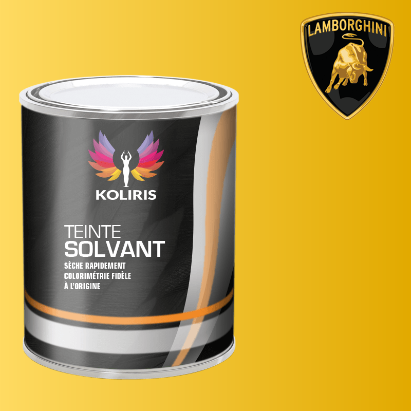 Peinture voiture solvant Lamborghini - Carenciel