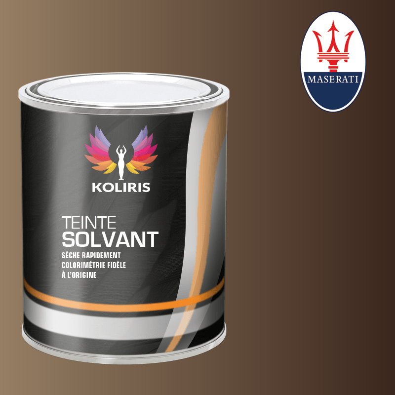 Peinture voiture solvant Maserati - Carenciel.pro