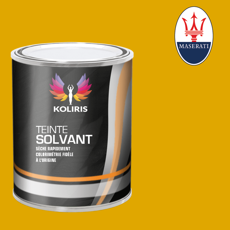 Peinture voiture solvant Maserati - Carenciel.pro