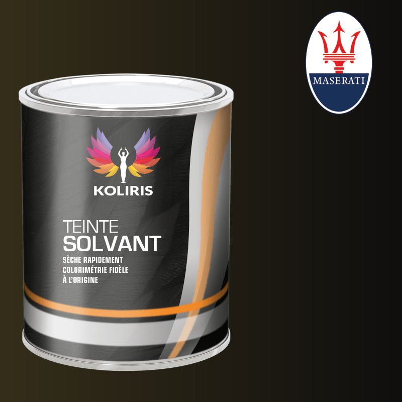 Peinture voiture solvant Maserati - Carenciel.pro