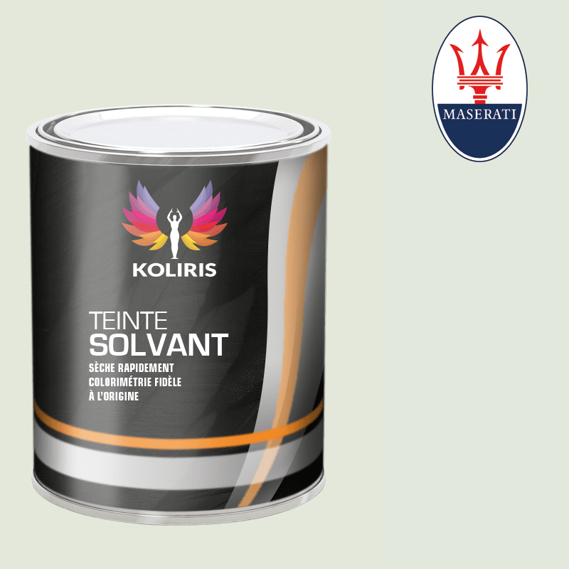 Peinture voiture solvant Maserati - Carenciel.pro