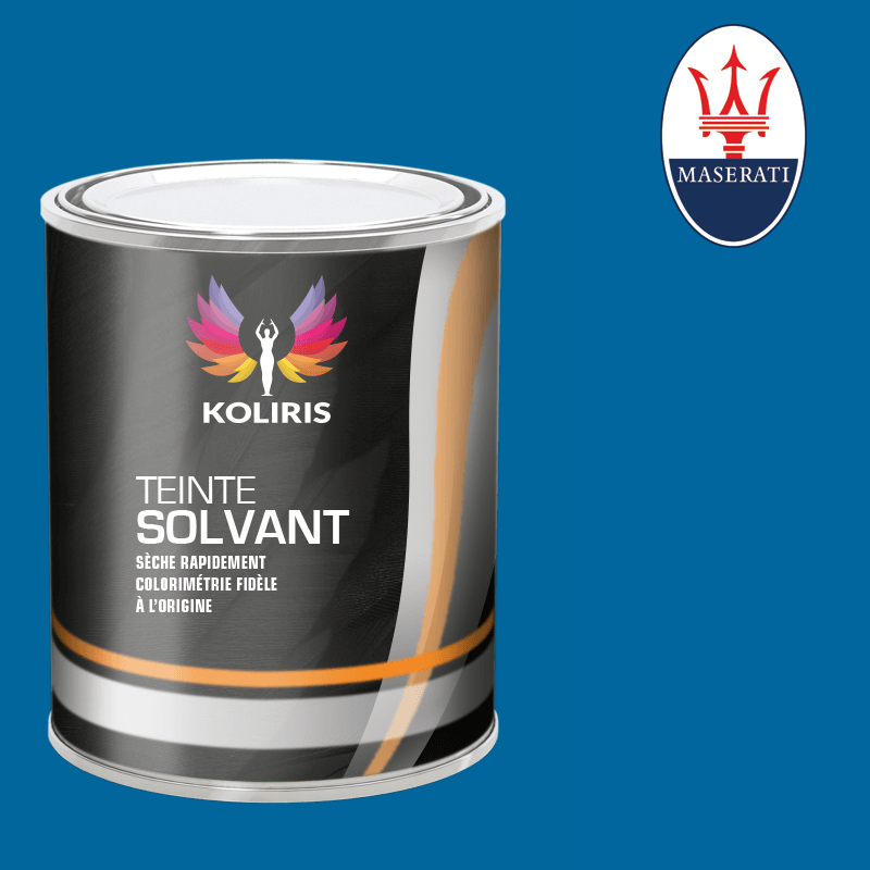 Peinture voiture solvant Maserati - Carenciel.pro