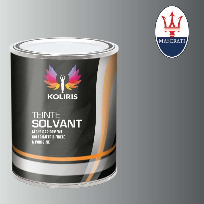 Peinture voiture solvant Maserati - Carenciel.pro