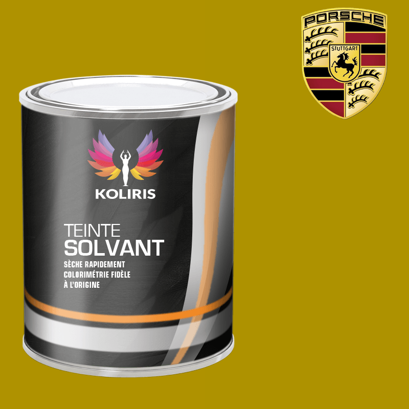 Peinture voiture solvant Porsche - Koliris