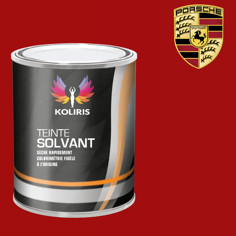 Peinture voiture solvant Porsche - Koliris