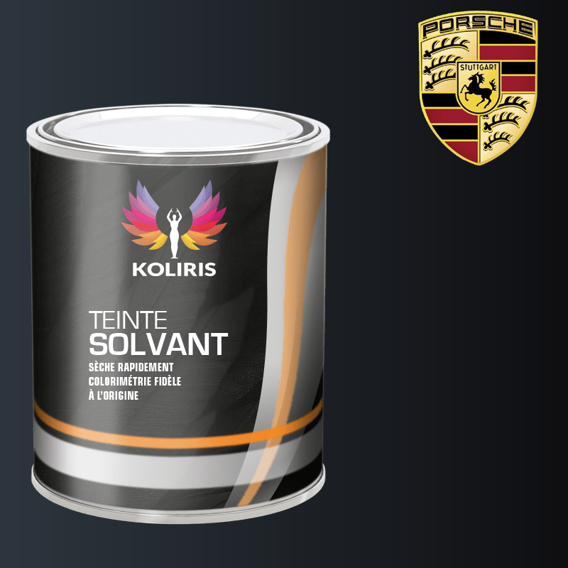 Peinture voiture solvant Porsche - Koliris