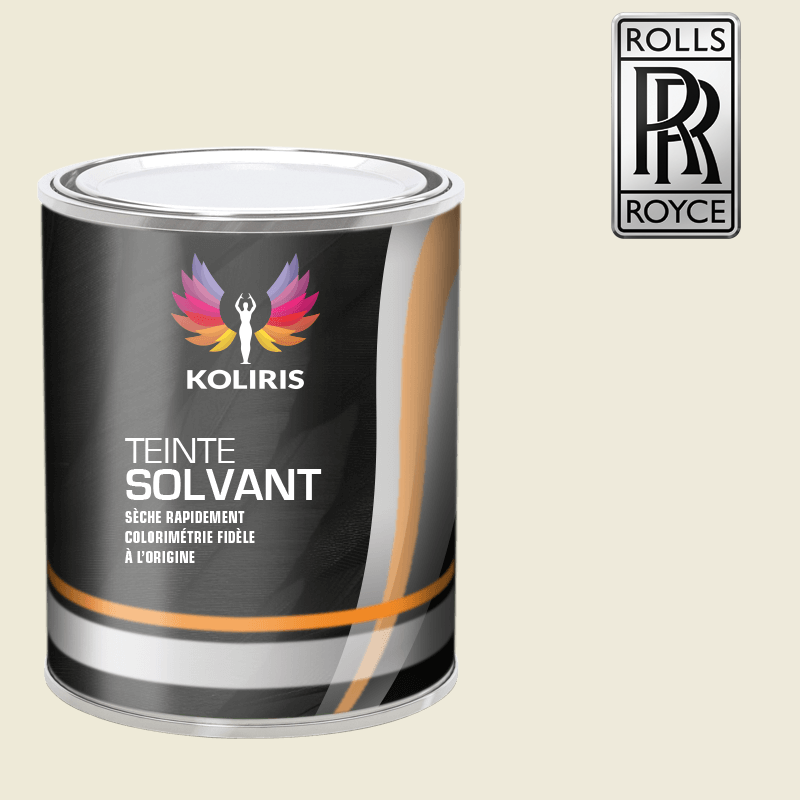 Peinture voiture solvant Rolls Royce - Koliris