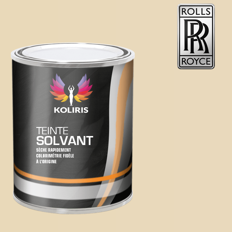 Peinture voiture solvant Rolls Royce - Koliris