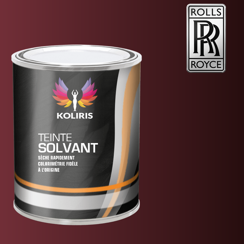 Peinture voiture solvant Rolls Royce - Koliris