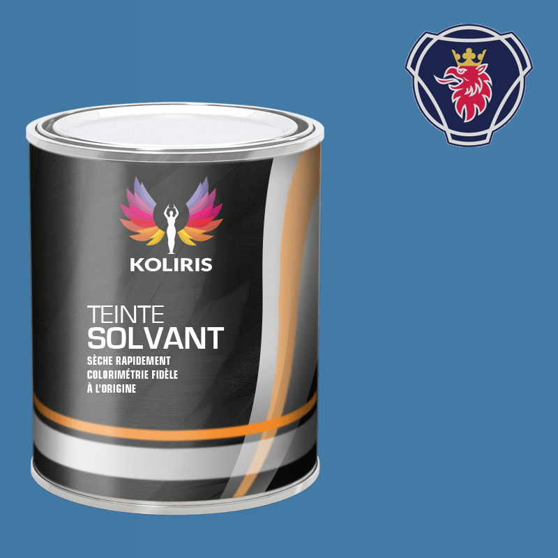 Peinture utilitaire - camion solvant Scania Vabis - Carenciel