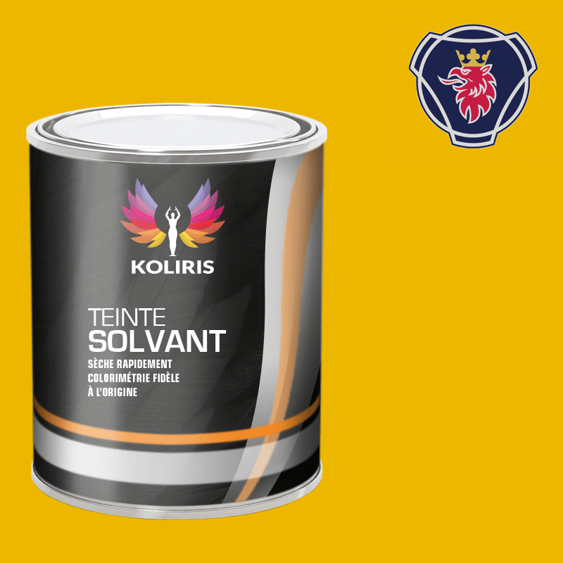 Peinture utilitaire - camion solvant Scania Vabis - Carenciel