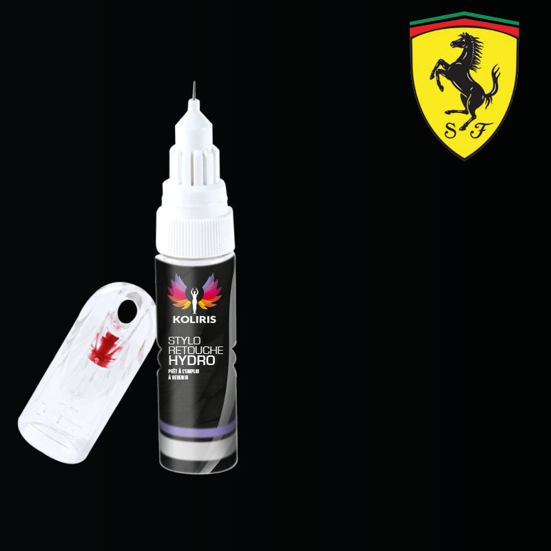 Stylo retouche peinture voiture Ferrari 20ml - Koliris