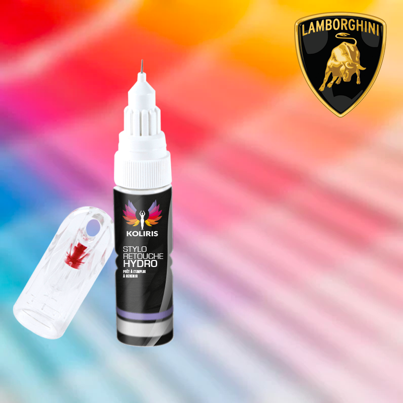 Stylo retouche peinture voiture Lamborghini 20ml - Carenciel.pro