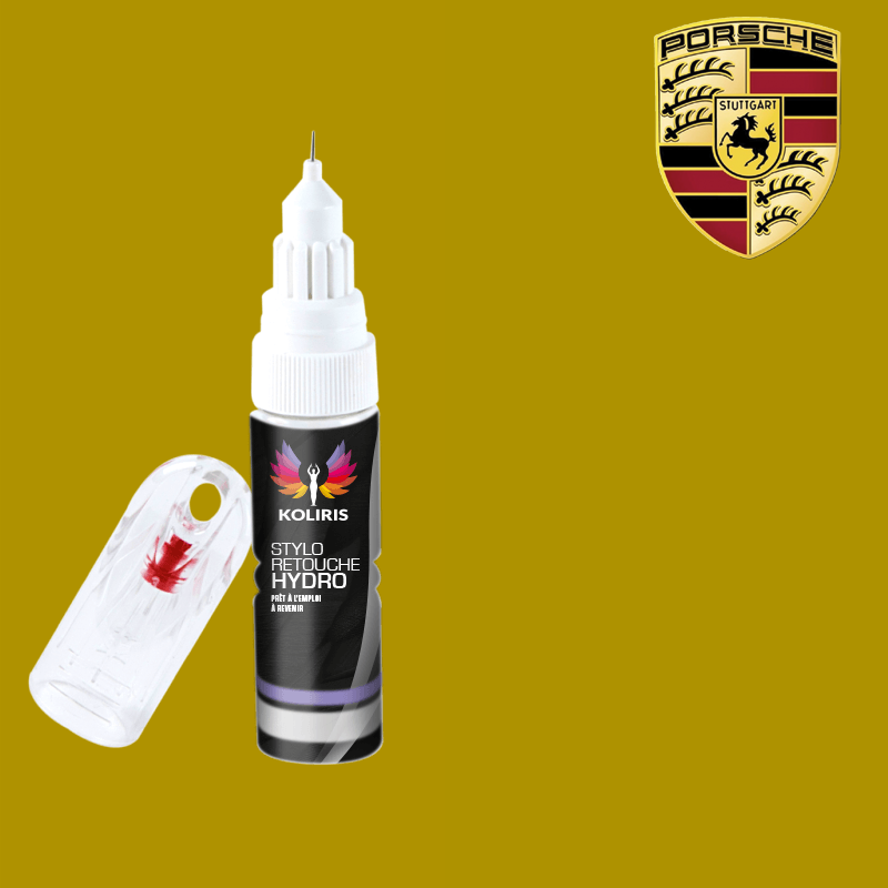 Stylo retouche peinture voiture Porsche