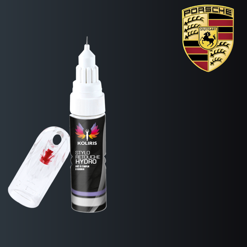 Stylo retouche peinture voiture Porsche