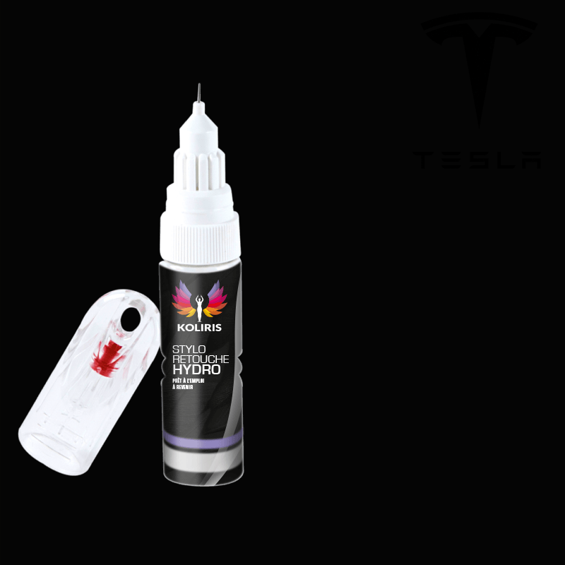 Stylo retouche peinture voiture Tesla 20ml - Koliris