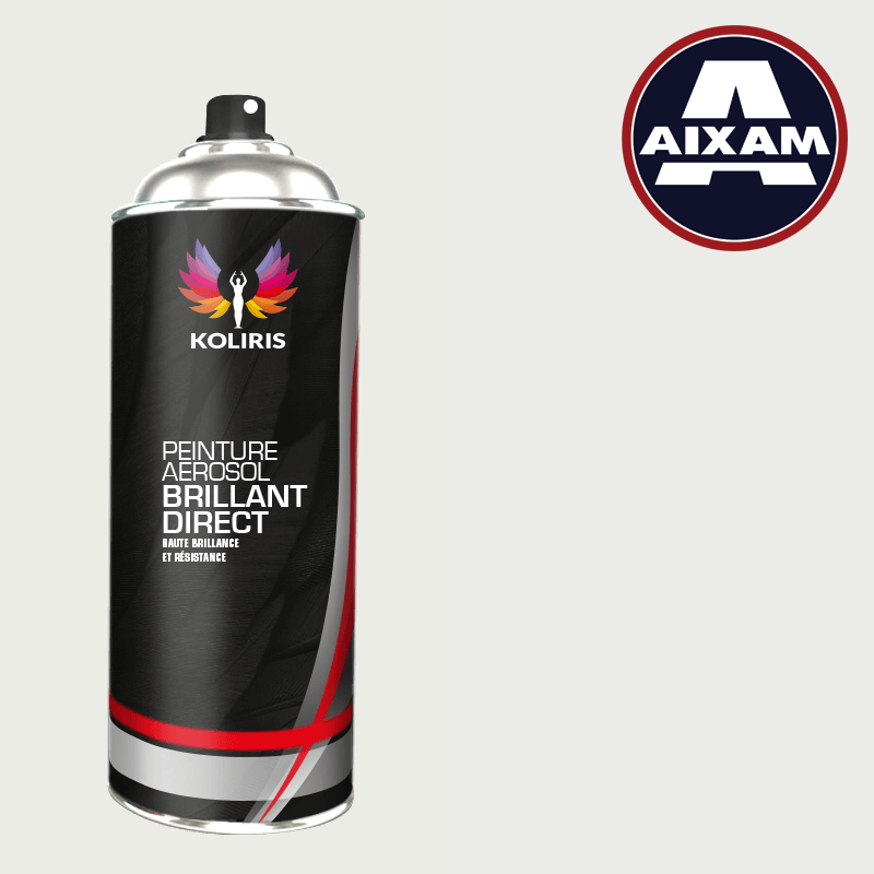 Bombe de peinture voiture 1K brillant Aixam - Carenciel.pro