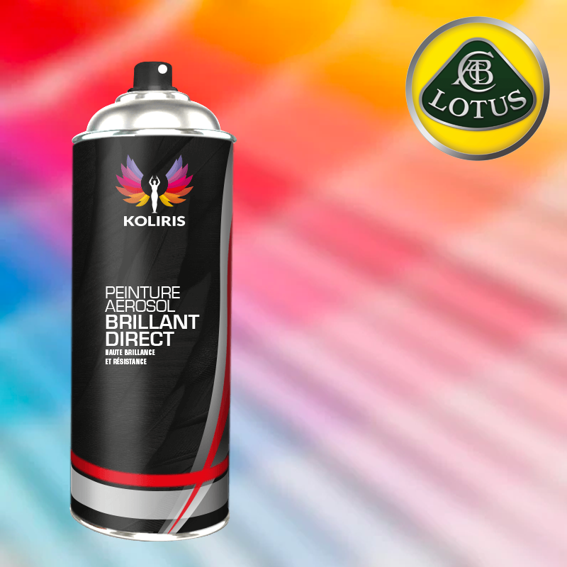 Bombe de peinture voiture 1K brillant Lotus 400ml - Carenciel.pro