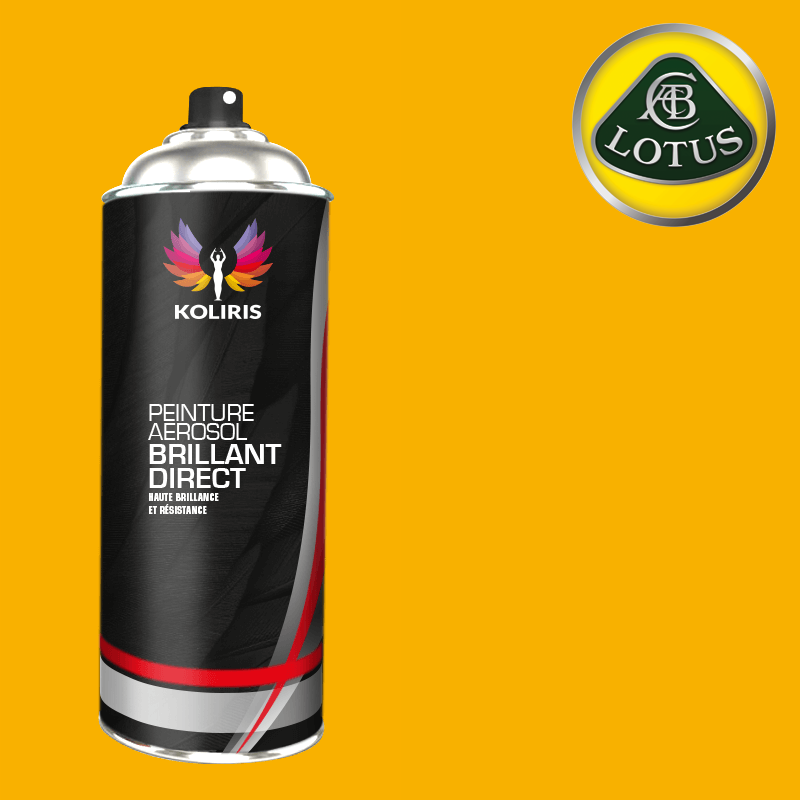 Bombe de peinture voiture 1K brillant Lotus 400ml - Carenciel.pro