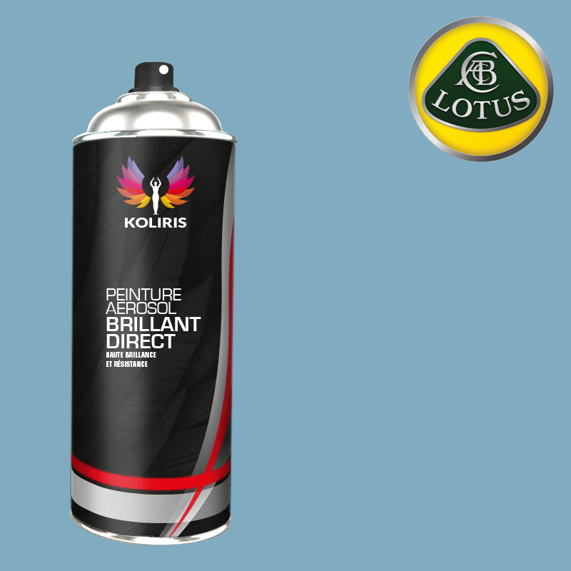 Bombe de peinture voiture 1K brillant Lotus 400ml - Carenciel.pro