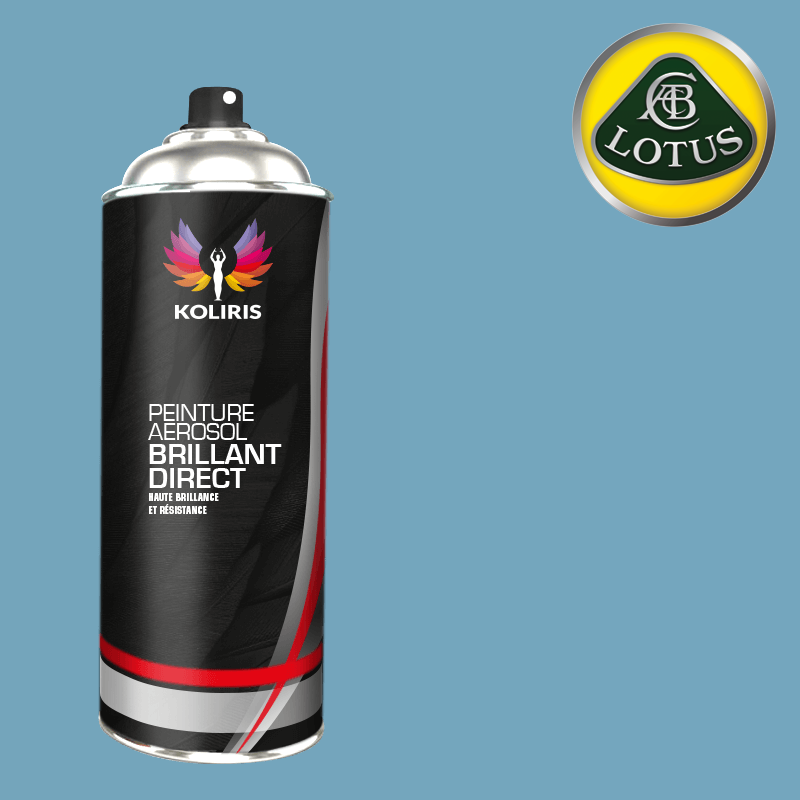 Bombe de peinture voiture 1K brillant Lotus 400ml - Carenciel.pro